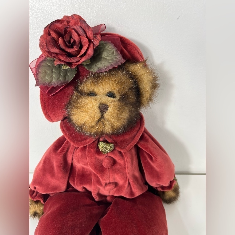The Bearington Collection Series Plush Teddy bear Ashliee 1519 16in VTG 2005 - Picture 2 of 8
